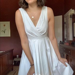 White Marilyn Monroe style dress